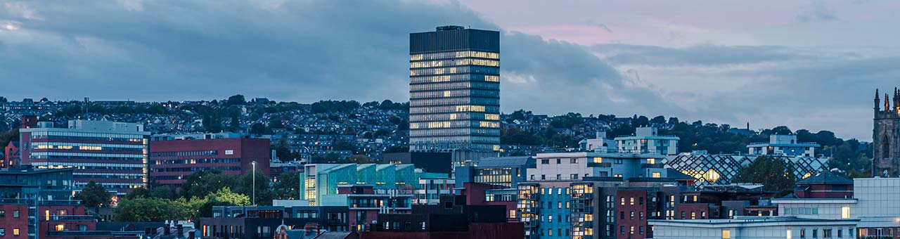 Sheffield at Dusk