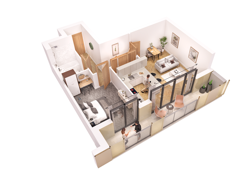 X1 Chatham Waters London Pure Investor