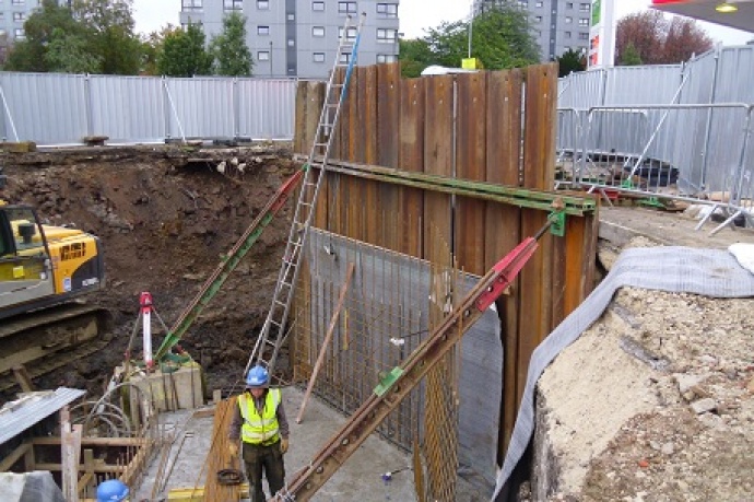 Work Begins On Site At London Court, Sheffield.