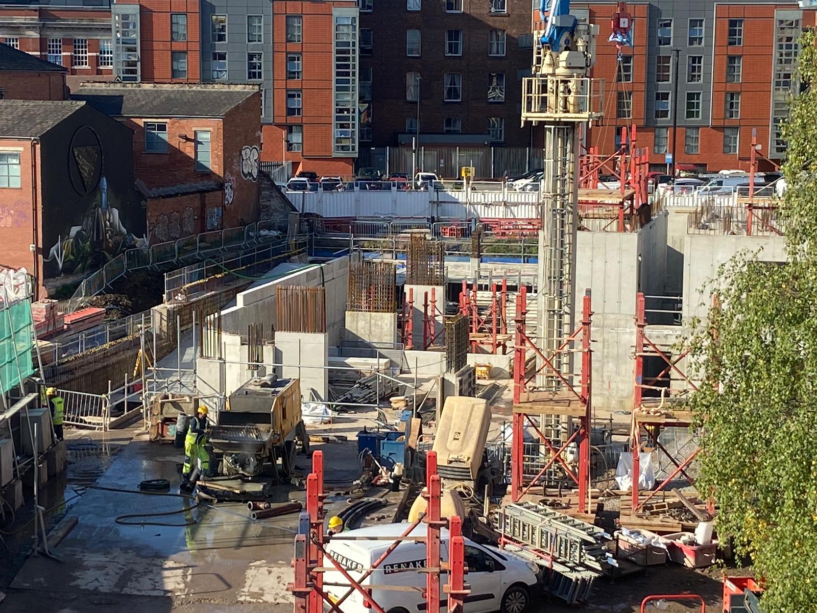 One Port Street, Manchester City Centre (Construction Update – 12th October 2023)